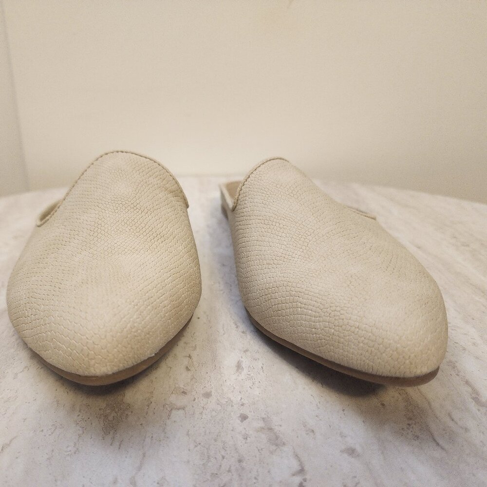 Sun Stone Ninna Mules Ivory Snake 9M - B019